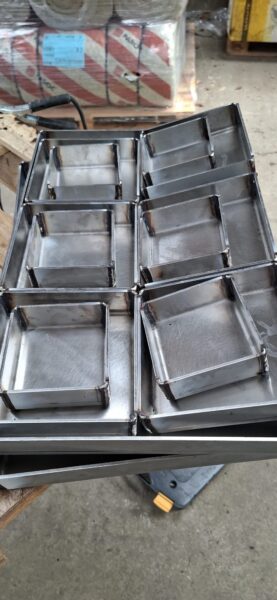 Fabrication de bac en inox 316L par Lazmétal